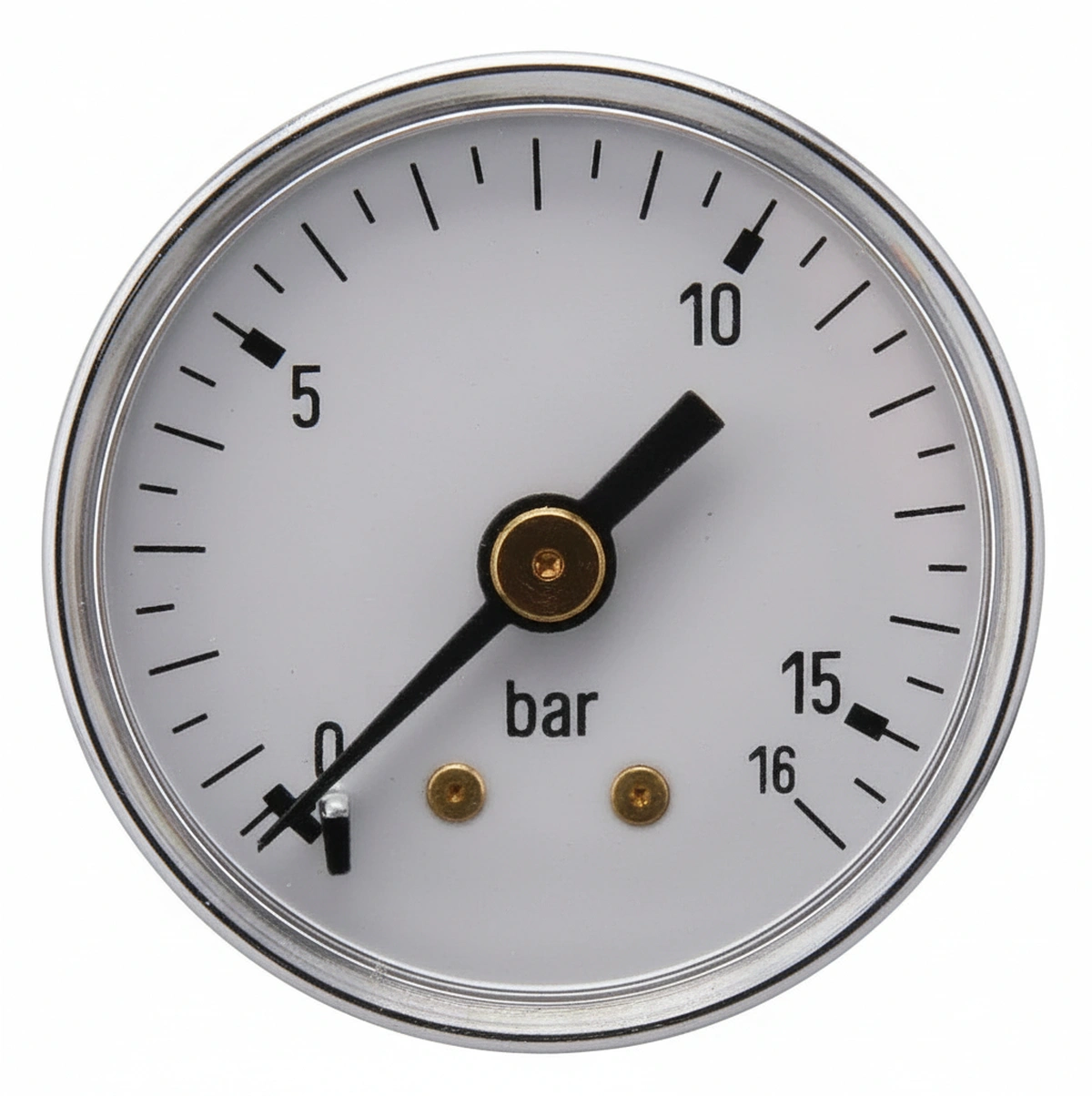 Kramp - MA4016B02ST - Manometer Diameter 40 0-16bar 1/8" hinten