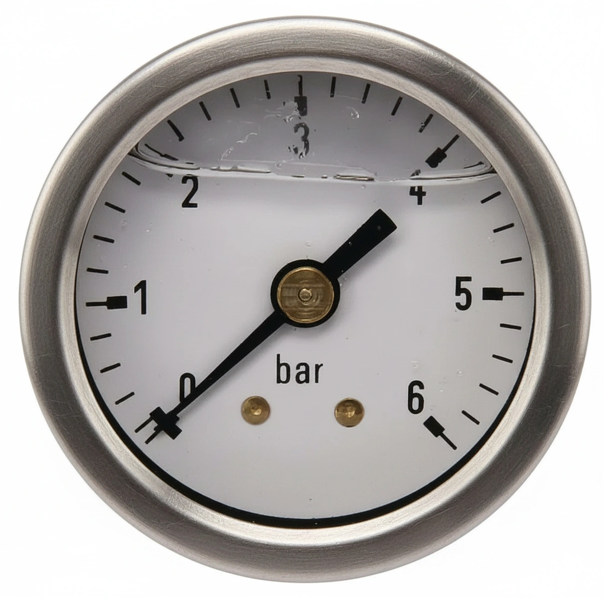Kramp - MA406B02SSGF - Manometer Diameter 40mm 0-6bar 1/8"