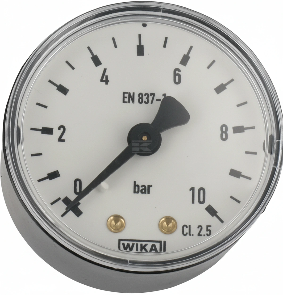 Kramp - MA5010B04PL - Manometer Hinten Diameter 50 0-10 Bar