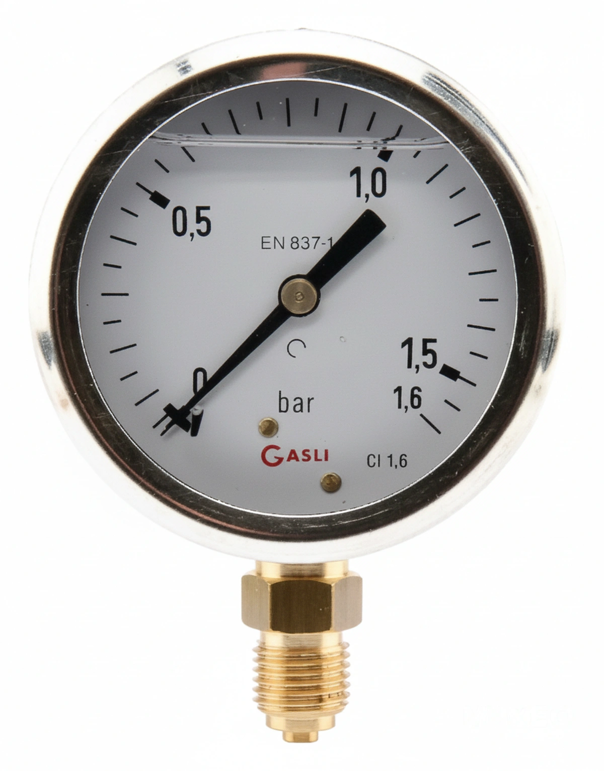 Kramp - MA63016L04SSGF - Manometer Diameter 63 0-1,6bar 1/4" Unten