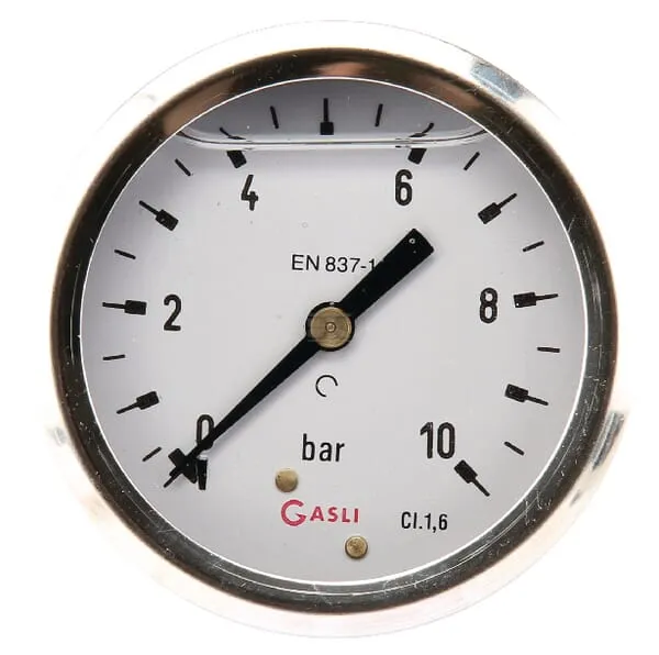 Kramp - MA6310B04SSGF - Manometer Diameter 63 0-10bar 1/4" Hinten