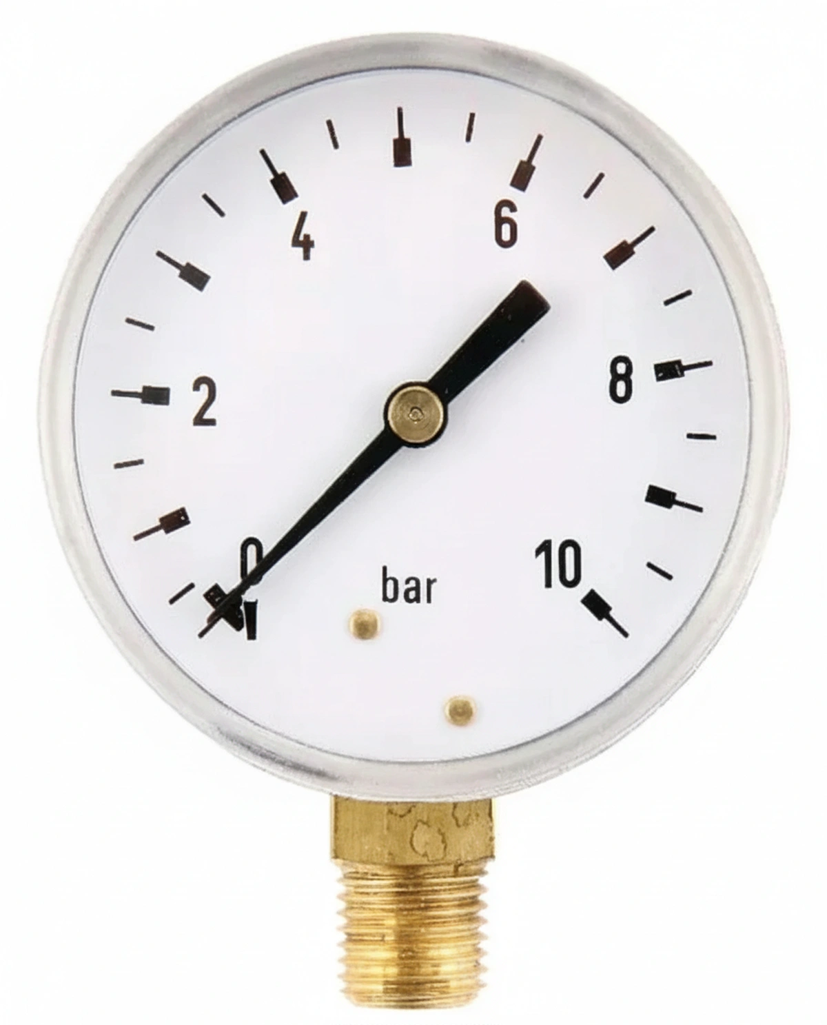Kramp - MA6310L04SS - Manometer Diameter 63 0-10bar 1/4" Unten