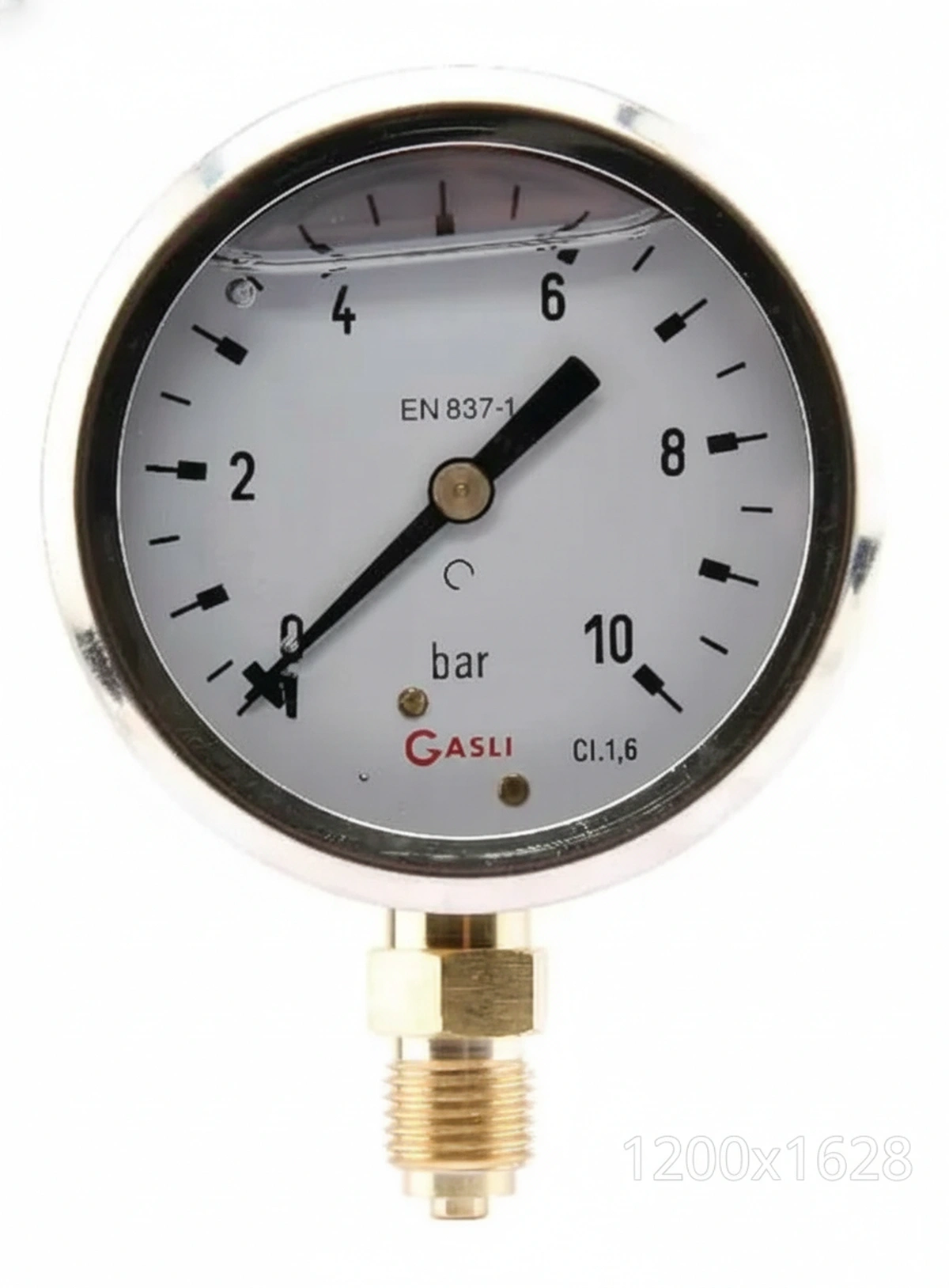 Kramp - MA6310L04SSGF - Manometer Diameter 63 0-10bar 1/4" Unten
