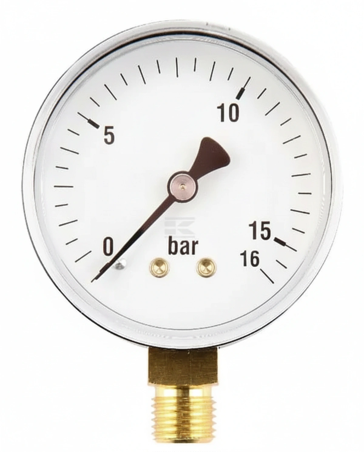 Kramp - MA6316L04ST - Manometer Diameter 63 0-16bar 1/4" unten