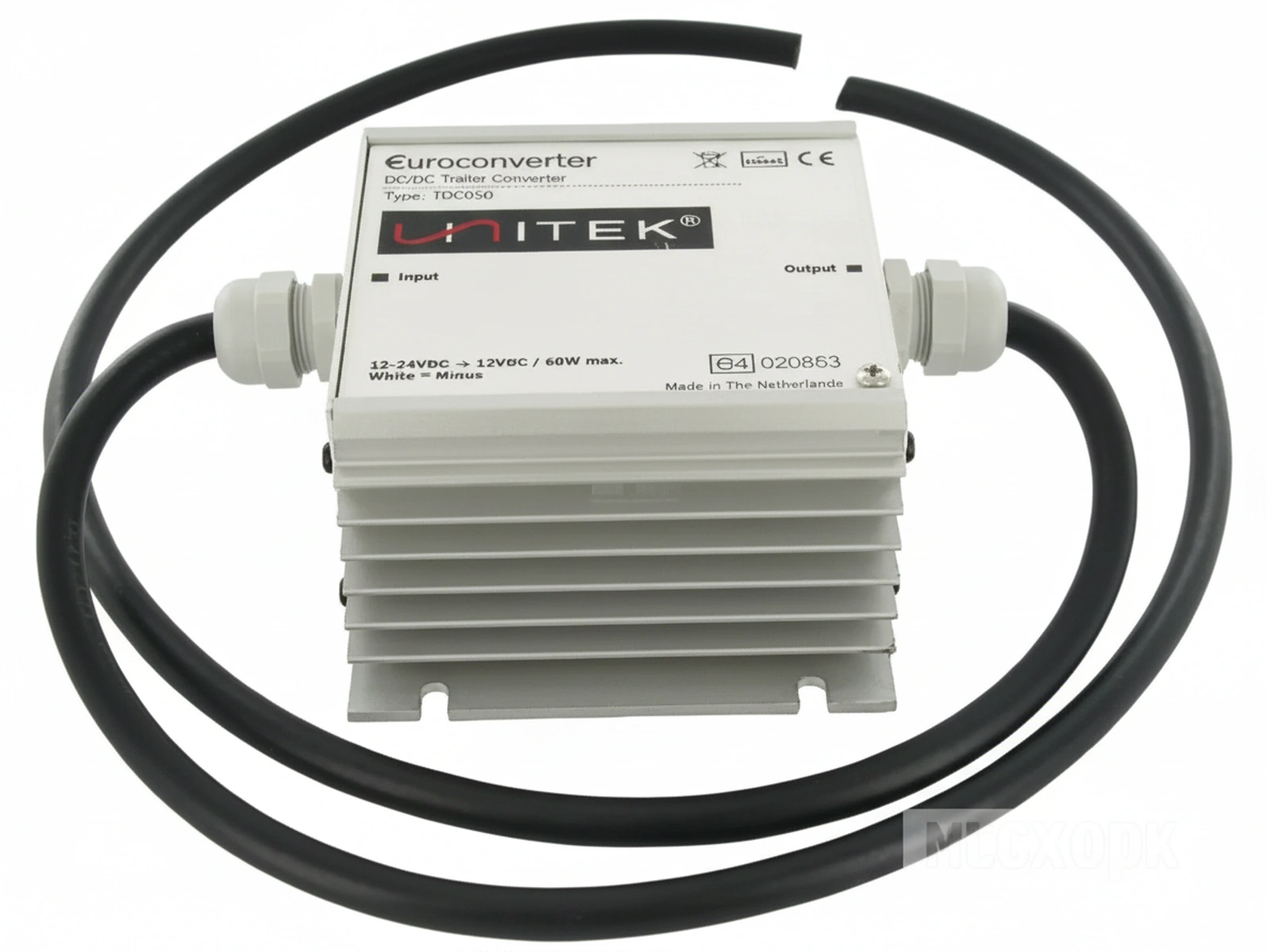 Kramp - OMV204 - Spannungswandler, 7-P 24/12 V