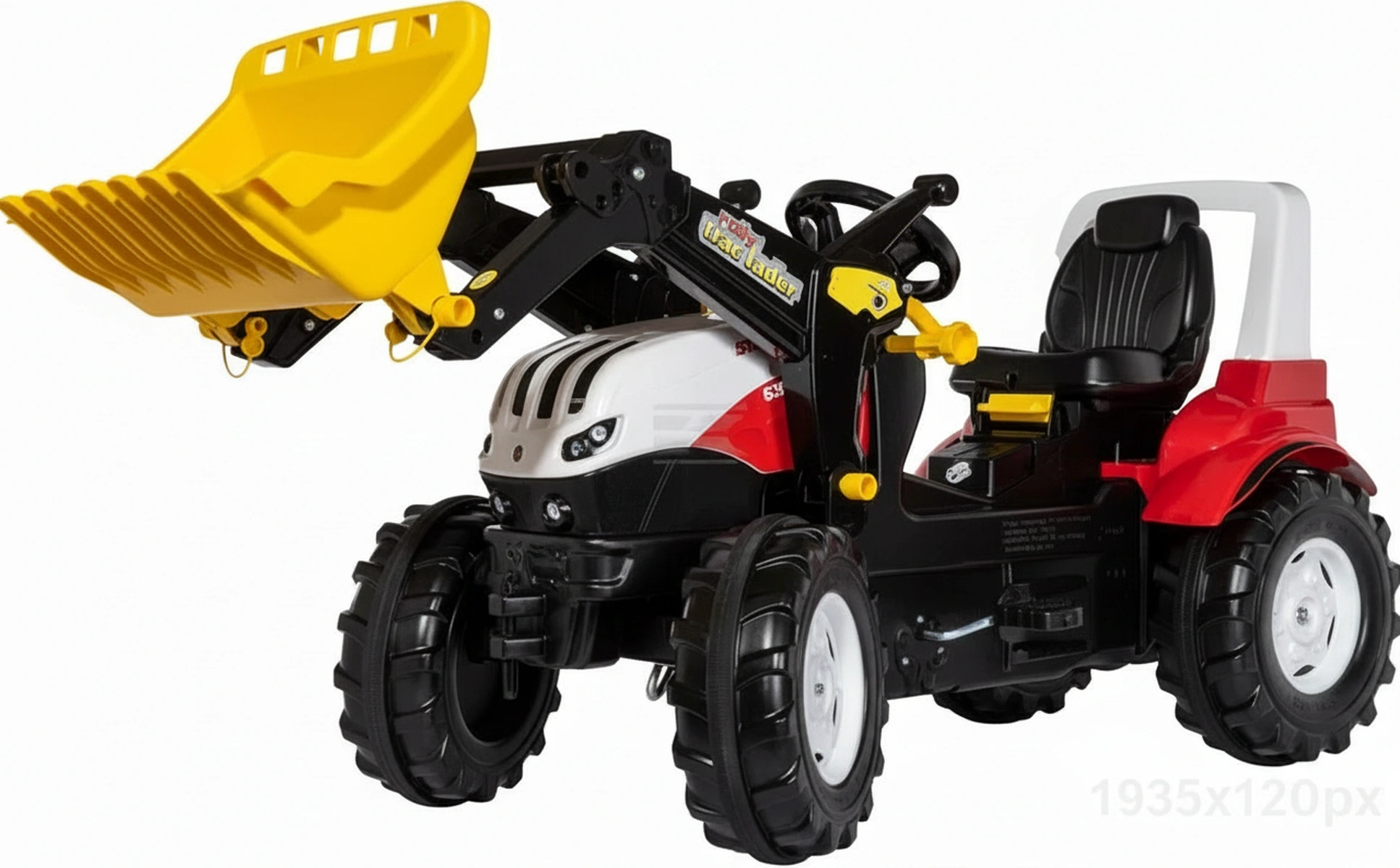 Kramp - R730001 - Pedaltraktor, Steyr 6300 Terrus CVT mit Frontlader