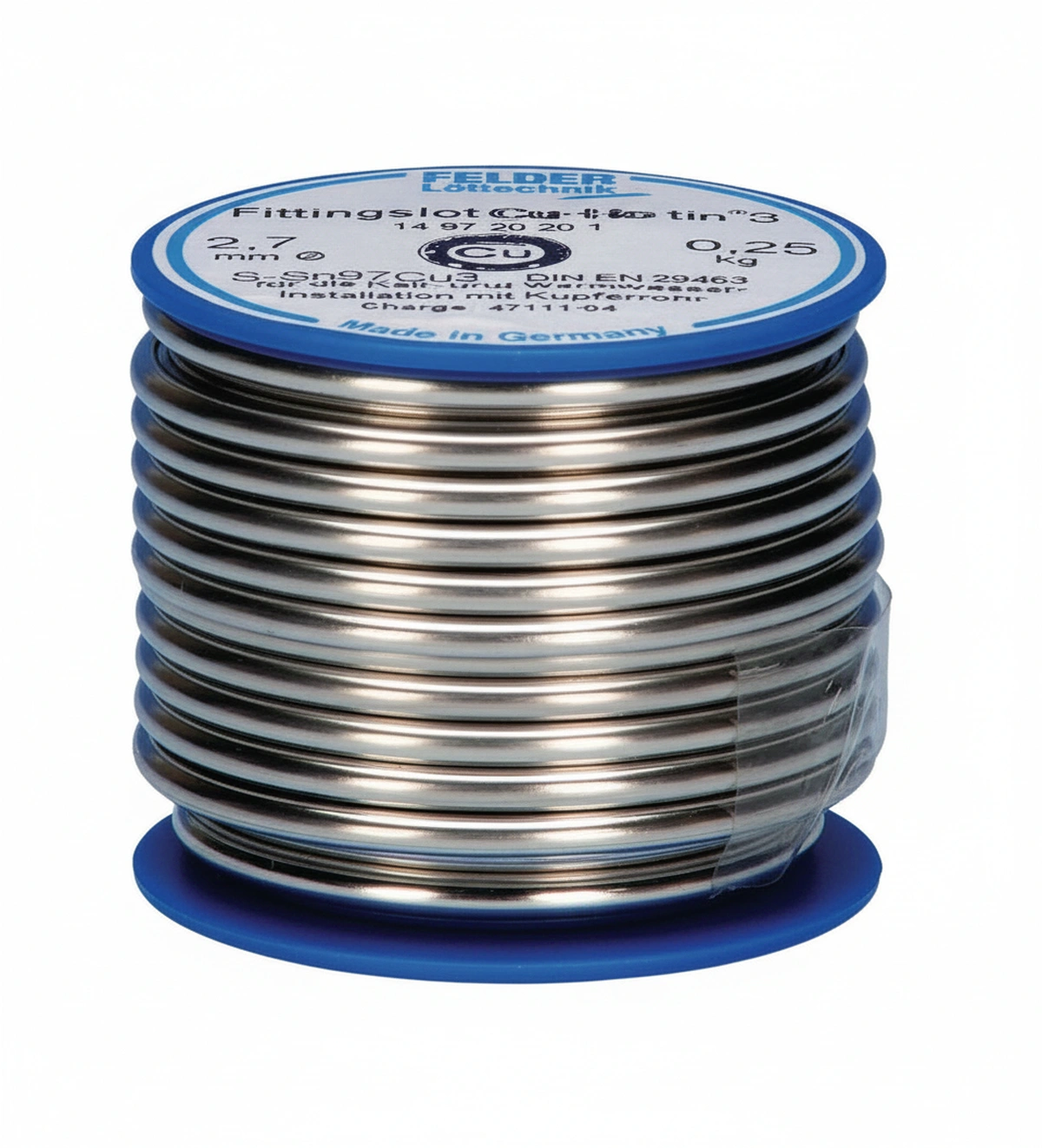 Kramp - WP149727201 - Loetzinn S-SN97Cu3 2.7mm 250g