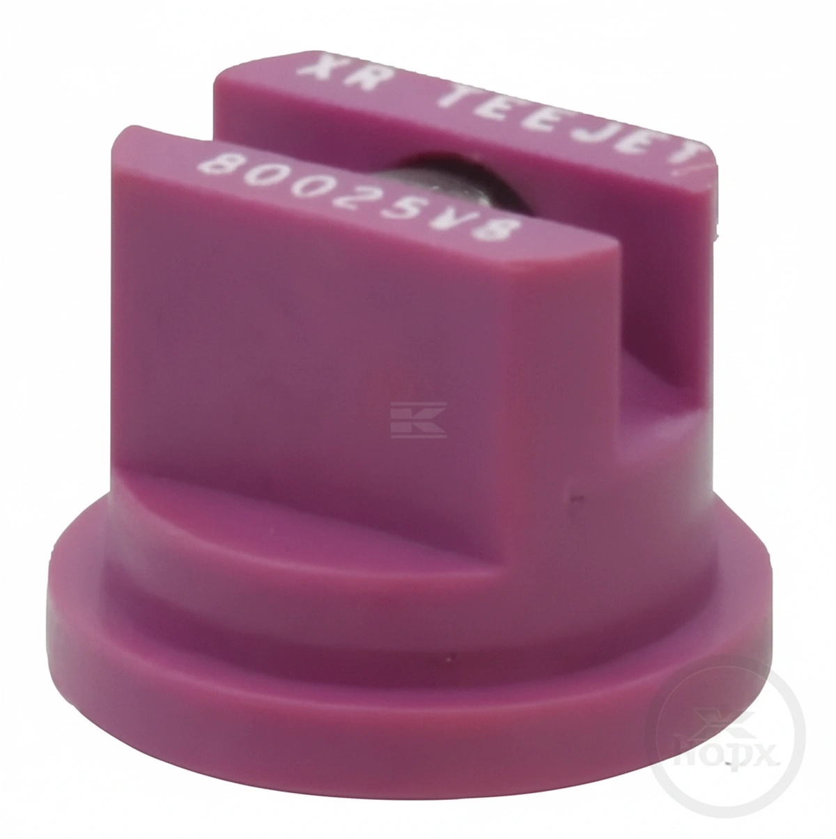 Kramp - XR80025VS - Flachstrahlduese XR 80° 025 Violett Edelstahl TeeJet