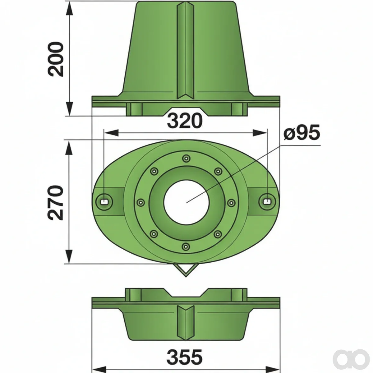 Krone - 00412373 - Maehtrommel Original 139 Prillinger