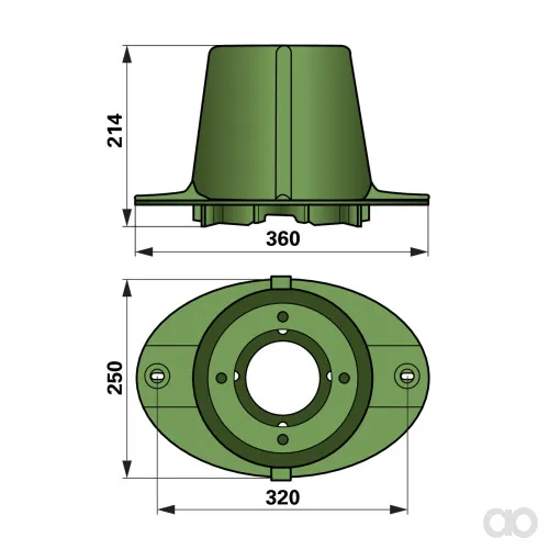 Krone - 00416341 - Maehtrommel Original 2302 Prillinger