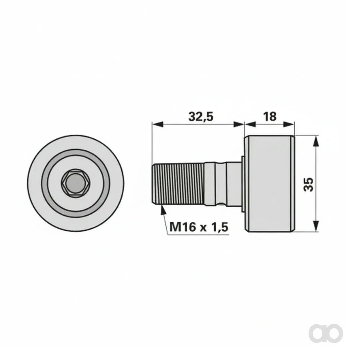 Krone - 00453527 - Laufrolle 933 201.0 Prillinger