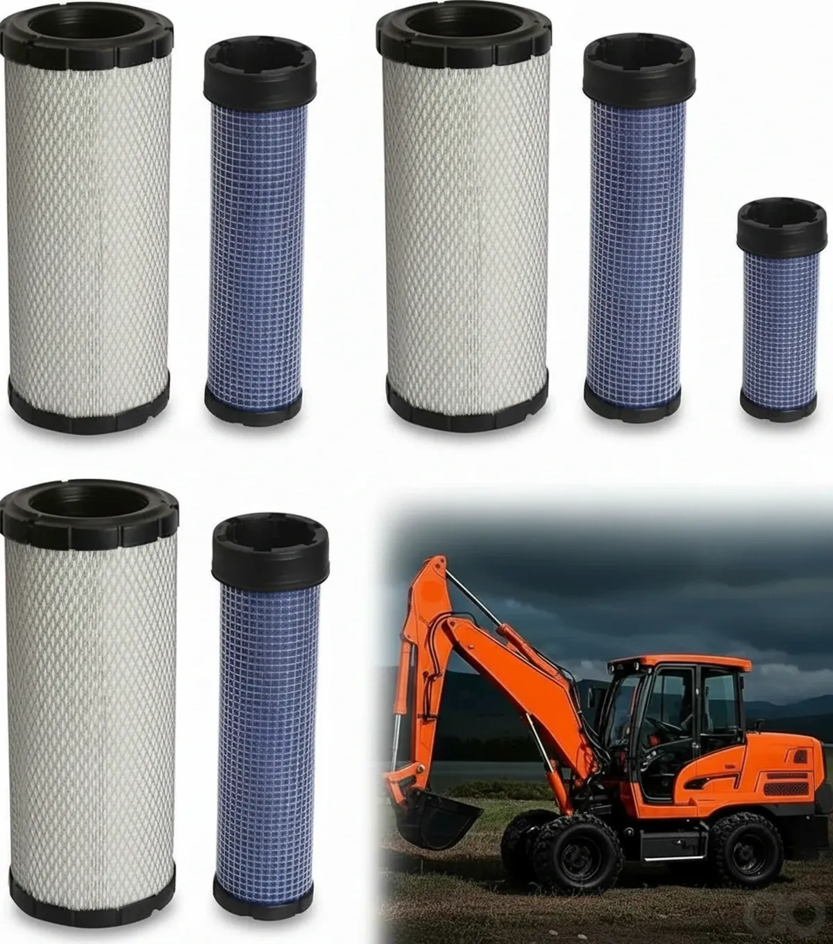 Kubota - R551142250 - Schaufel Luftfilter Innen