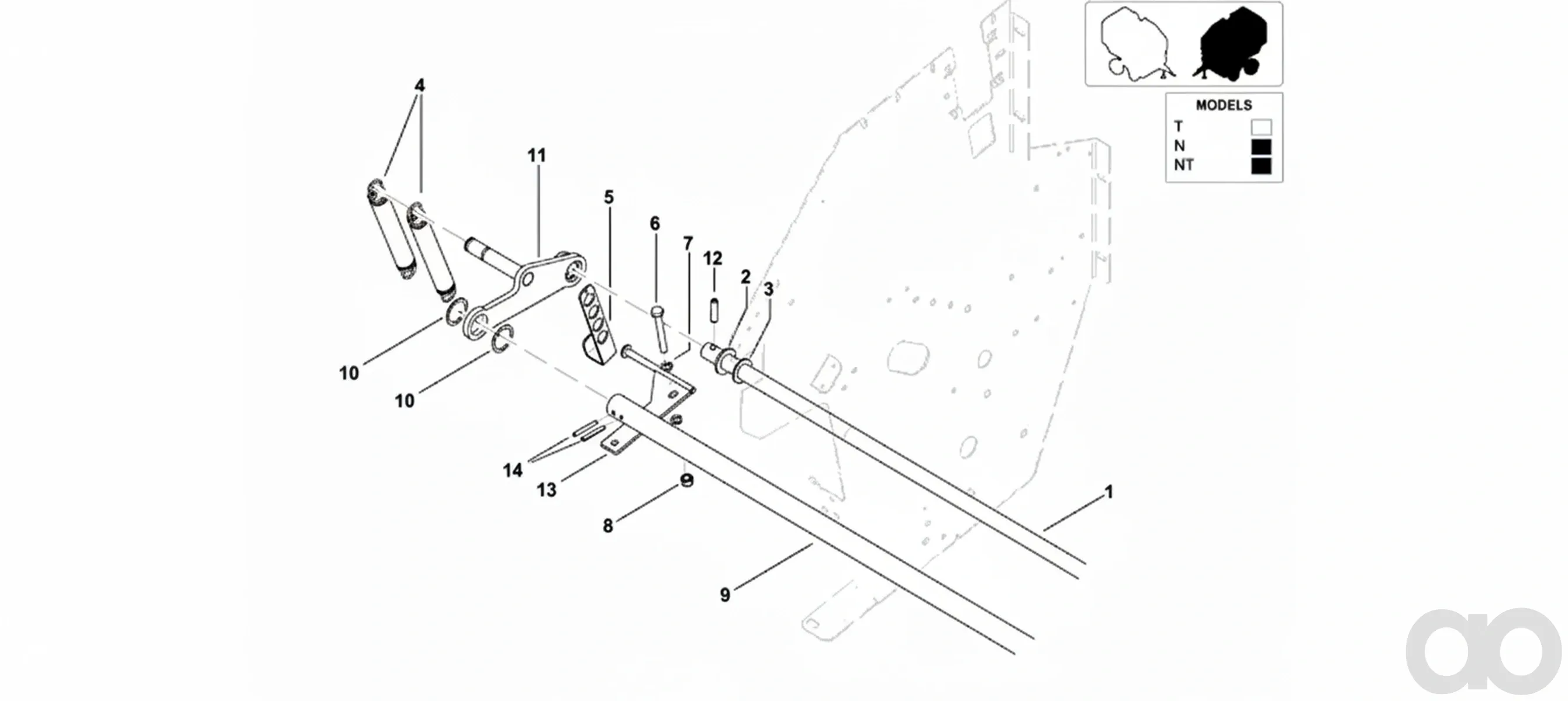 Kverneland - KB8876019 - Feder