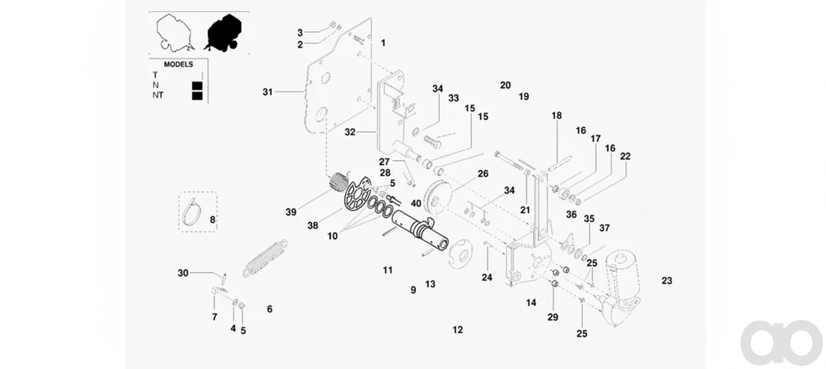 Kverneland - KB8876753 - Feder
