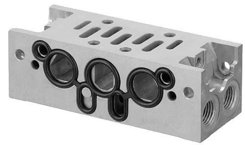 Aventics - 1825503292 - Basisplatte, 2 Anschlüsse, Typ ZWISCHENPLATTE ISO1