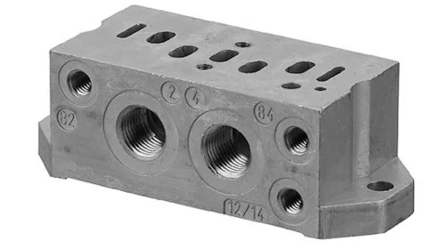 Aventics - 1825503890 - Einzelanschlussplatte, Typ BASE PLATE CD02-AL-G1/8-BP1