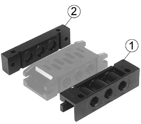Aventics - 5801860000 - Endplatte Links, Endplatte