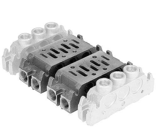 Aventics - 5802500000 - Basisplatte, Anschlüsse 2, Typ VERBINDUNGSSTÜCK ISO2, G3/8 SEITLICH