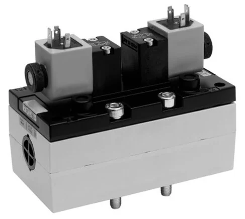 Aventics - 5814290430 - 5/2-Wege-Ventil, Serie 581, Typ V581-5/2DS-230AC-I4-2CNO-HNX-AA-X-C-T0