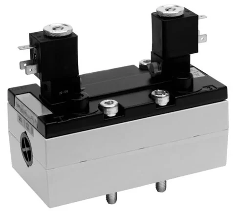 Aventics - 5814420500 - 5/3-Wege-Ventil, Serie 581, Typ V581-5/3CC-012DC-I4-2P22-HBX-AA-X-C-T0