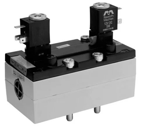 Aventics - 5814520500 - 5/3-Wege-Ventil, Serie 581, Typ V581-5/3EC-012DC-I4-2P22-HBX-AA-X-C-T0