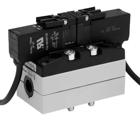 Aventics - R402003705 - 2x3/2-Wege-Ventil, Serie 581, Typ V581-3/2CC-024DC-I1-2P15-LUE-PP-X-S-T0