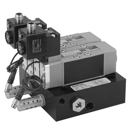 Aventics - R422003189 - 3/2-Wege-Ventil, Typ DUAL VALVE-IS12-PD-024DC-M12-E-NRV