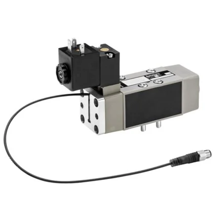 Aventics - R422102677 - 5/2-Wege-Ventil, Serie IS12, Typ IS12-5/2NC-SR-024DC-E-ISO5599GR1-ND-PD &