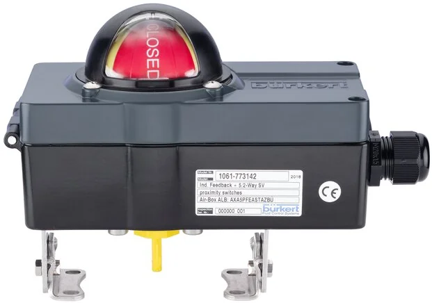 Burkert - 1061-AL-1-1-1-BFS/UC-65-SR-1-0-773139 - Rückmeldung mit 3/2-Wege-Magnetventil