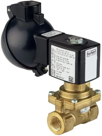 Burkert - 6281-EV-A40,0BBMSGM87-6-024/UC-349753 - 2/2-Wege-Magnetventil, servogesteuert