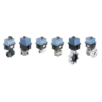 Burkert - 8804-BA-3-2-15,0EE-VA-RM84-020-226477 - Kugelventil mit Elektrischem Drehantrieb