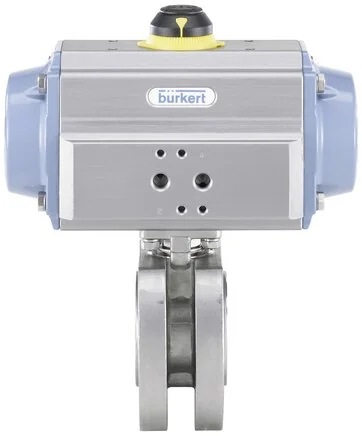 Burkert - 8805-BK-T-00-2-00-25,0EE-VA-FD-217307 - Kugelventil mit Pneumatik-Drehantrieb