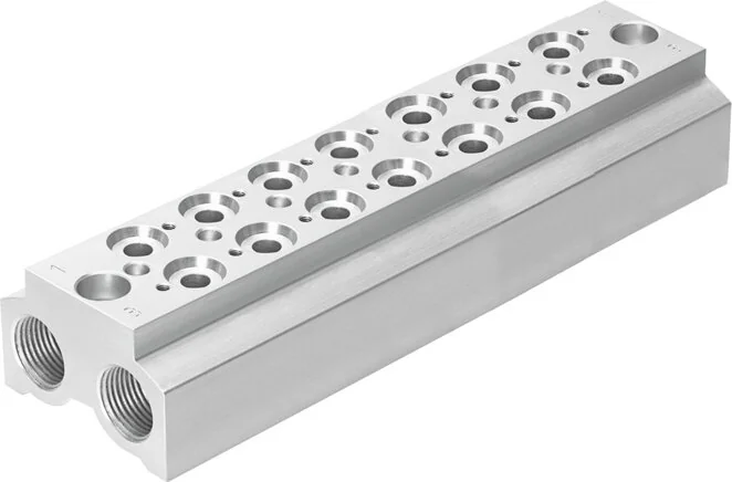 Festo - CPE10-3/2-PRS-1/4-7-550555 - Anschluss Block