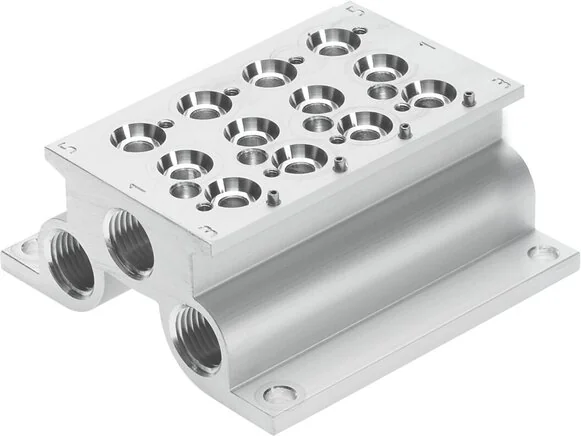 Festo - CPE10-PRS-1/4-4-543823 - Anschluss Block