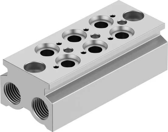 Festo - CPE18-3/2-PRS-3/8-3-NPT-550620 - Anschluss Block
