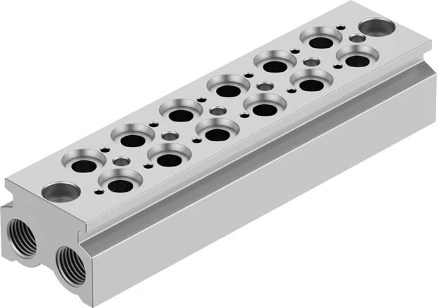 Festo - CPE18-3/2-PRS-3/8-6-550572 - Anschluss Block