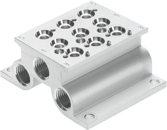 Festo - CPE18-PRS-3/8-3-543840 - Anschluss Block