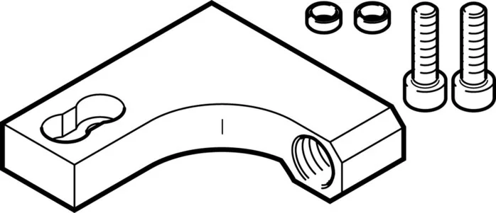 Festo - DADP-ES-G6-16-1812472 - Schockdämpfer-Halter