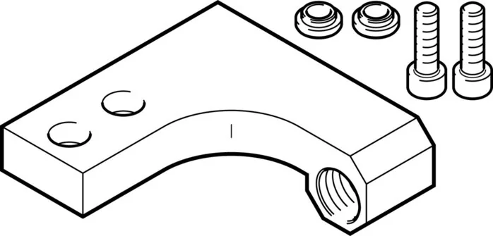 Festo - DADP-ES-G6-25-1812550 - Schockdämpfer-Halter