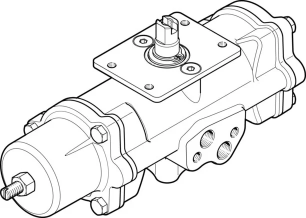 Festo - DAPS-0015-090-RS1-F03-CR-552875 - Drehgelenk-Antrieb