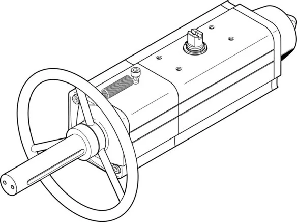 Festo - DAPS-0090-090-RS3-F0710-MW-8005032 - Drehgelenk-Antrieb