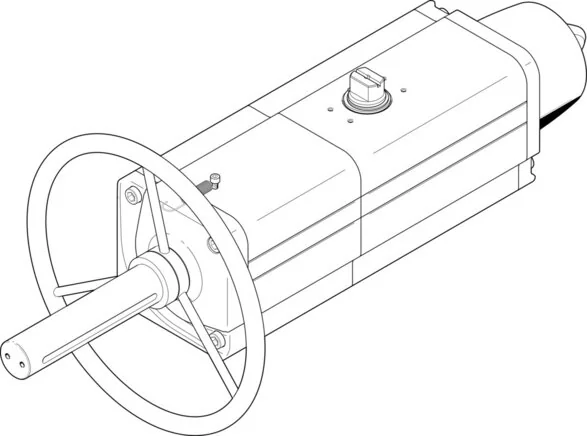Festo - DAPS-0480-090-RS2-F1012-MW-8005052 - Drehgelenk-Antrieb