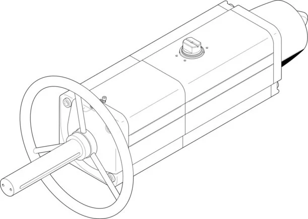 Festo - DAPS-0720-090-RS1-F12-MW-8005058 - Drehgelenk-Antrieb