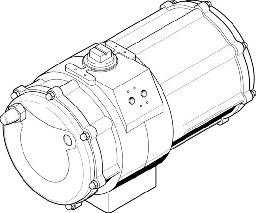 Festo - DAPS-2880-090-R-F16-549670 - Drehgelenk-Antrieb
