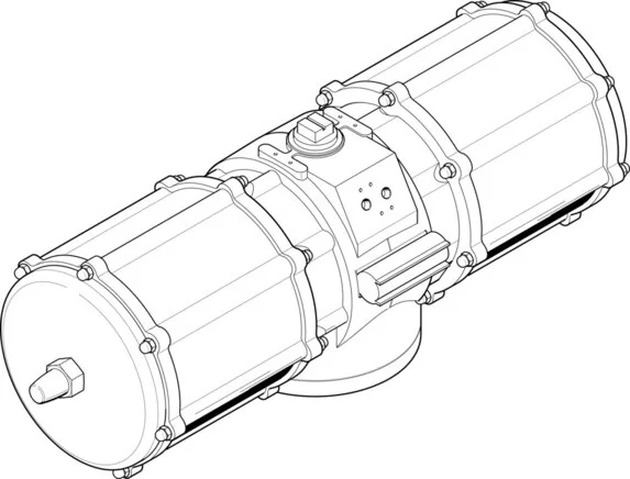 Festo - DAPS-4000-090-RS1-F25-560856 - Drehgelenk-Antrieb