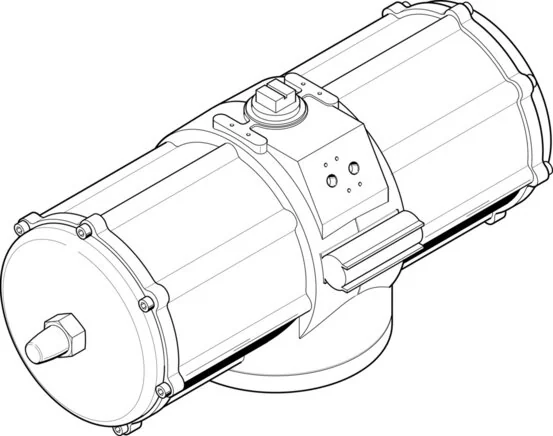 Festo - DAPS-5760-090-R-F25-T6-553190 - Drehgelenk-Antrieb