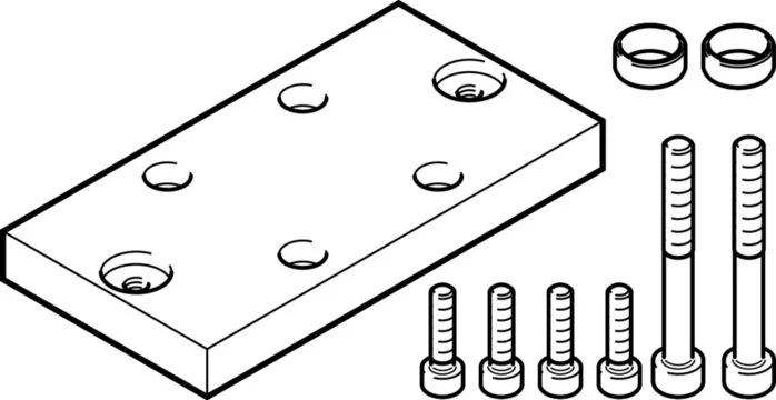 Festo - DHAA-D-E2-18-Q11-16-1675259 - Adaptersatz