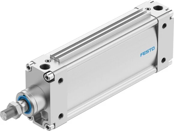 Festo - DZH-63-160-PPV-A-14080 - Flachzylinder
