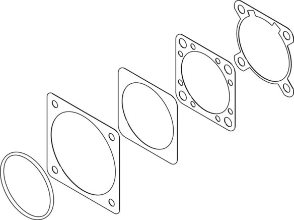 Festo - EADS-F-D60-60G/H-2253505 - Dichtungssatz
