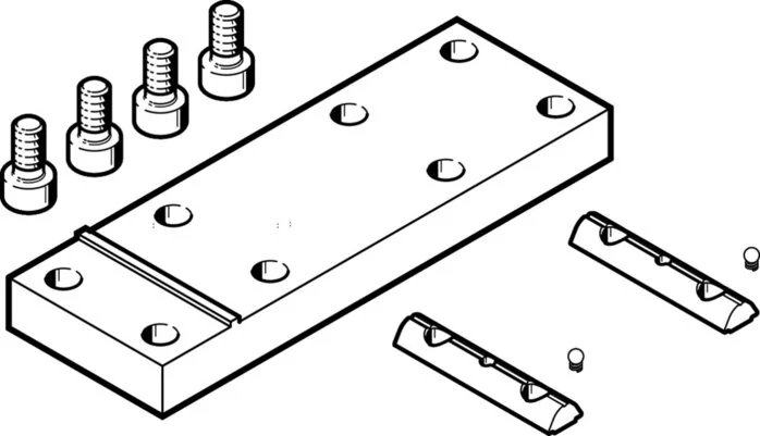 Festo - EAHF-L5-70-P-2349256 - Mittenstütze